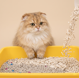 Mixed cat litter